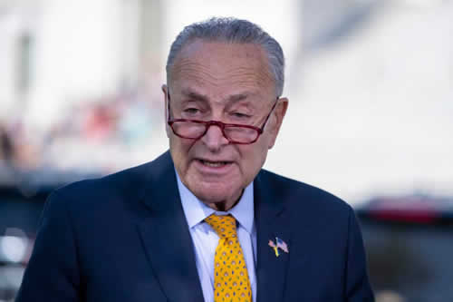 Senate Majority Leader Chuck Schumer (D-N.Y.) 